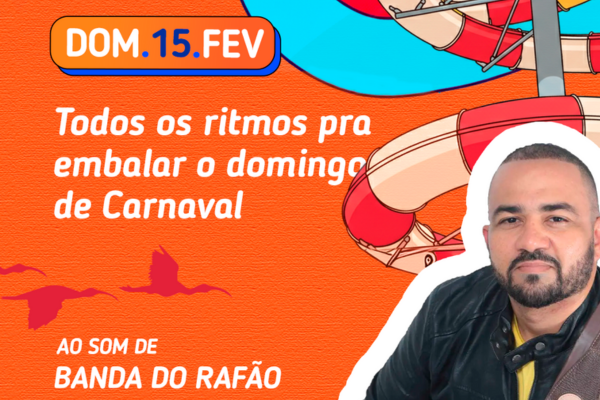 MÚSICA AO VIVO COM BANDA DO RAFÃO  + Acesso ao Park
